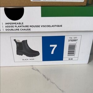 Tretorn Black Ankle Boots